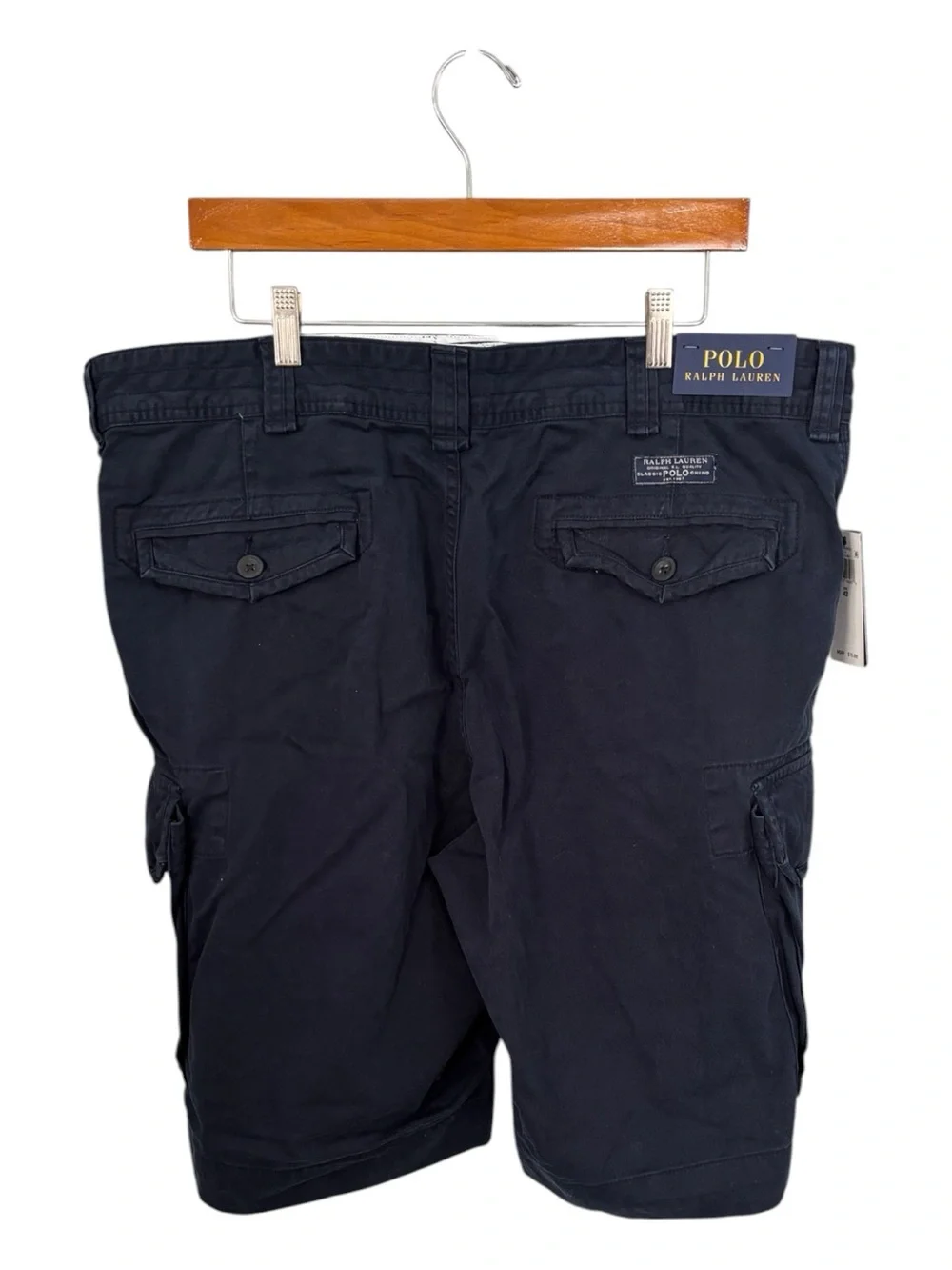 Polo Ralph Lauren Aviator Navy  Gellar fatigue cargo short 10” NWT | size 42